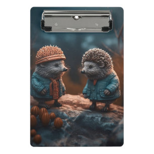 Igel Mini Klemmbrett