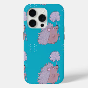 Igel mit Löwenzahn Niedliche Volkskunst Natur Case-Mate iPhone Hülle
