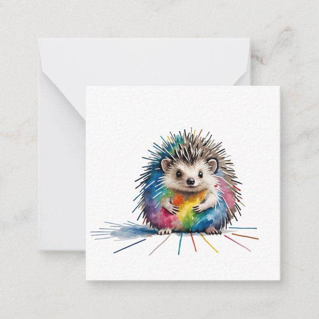 Igel Mitteilungskarte (Vorderseite)