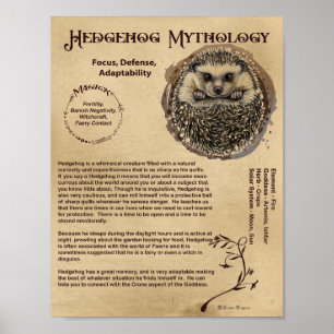 IGEL MYTHOLOGY POSTER