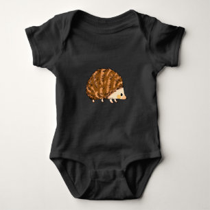 Igel niedlicher Cartoon Baby Strampler