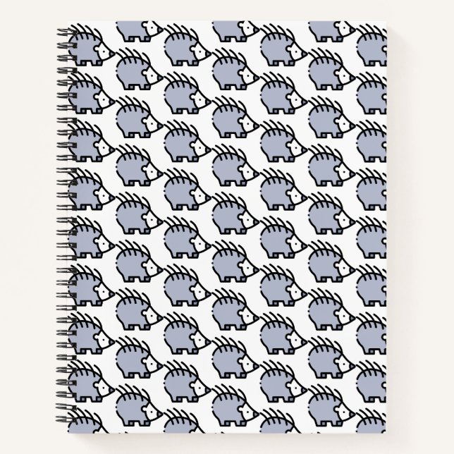 Igel Notizbuch (Vorderseite)