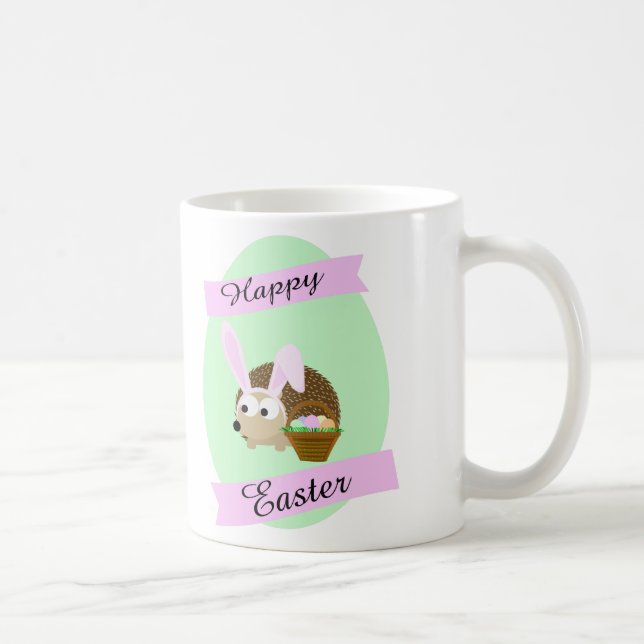 Igel Ostersonnige Kaffeetasse (Rechts)