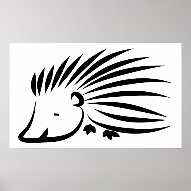 Igel Poster (Vorne)