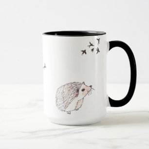 Igel sehnt sich Tasse