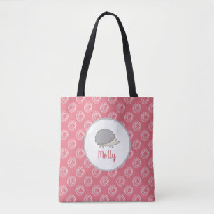 Igel Seien Sie froh, immer Personalisiert Tote Tas Tasche