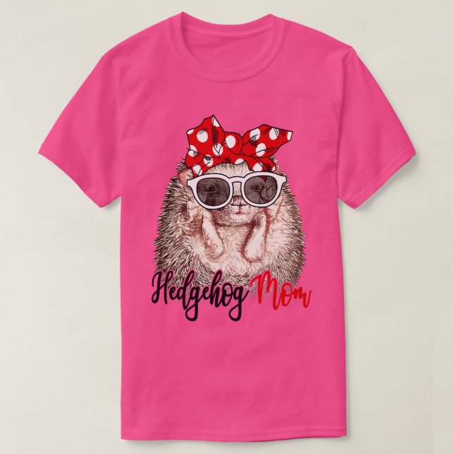 Igel Shirt Igel Mama Bandana (Design vorne)