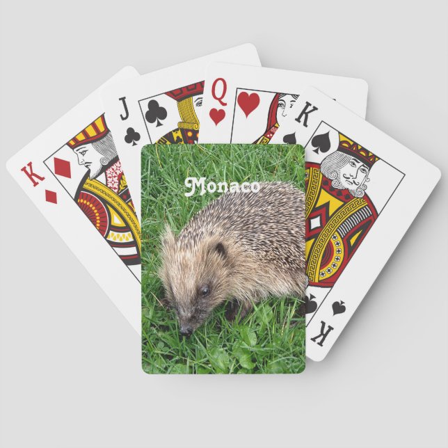 Igel Spielkarten (Rückseite)