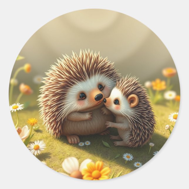 Igel Stickers (Vorderseite)