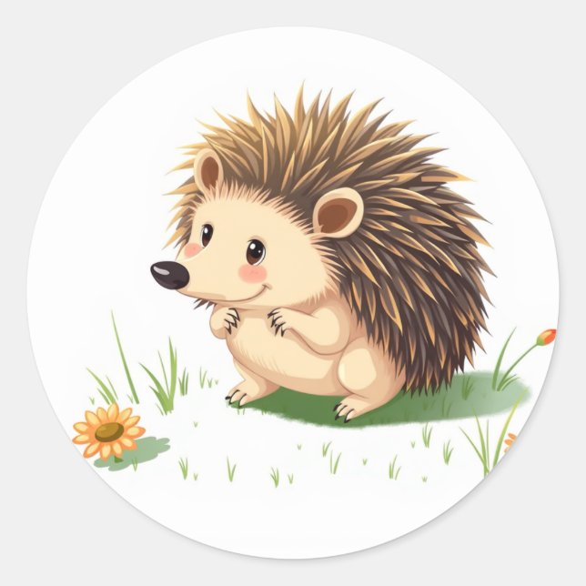 Igel Stickers (Vorderseite)