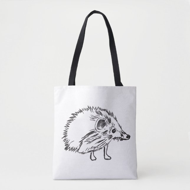 Igel Tote Bag Tasche (Vorderseite)