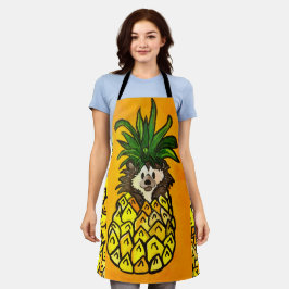 Igel und Ananas-Schürze Schürze