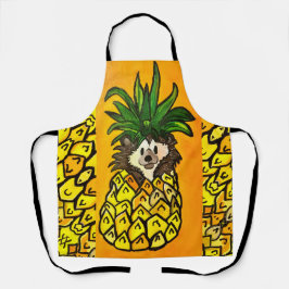 Igel und Ananas-Schürze Schürze