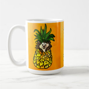 Igel und die Ananas-Kaffee-Tasse Kaffeetasse