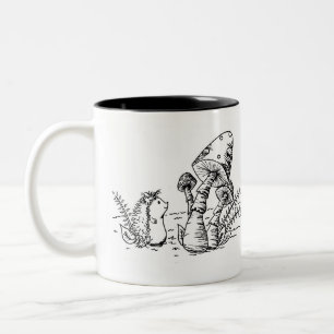 Igel und Pilzkultur Tasse
