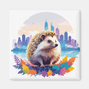 Igel Vector Art Animal in the Majestic Magnet