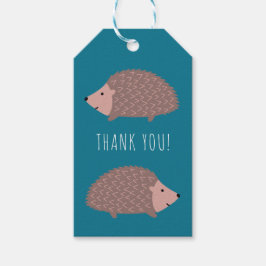 Igel Wald Vielen Dank Geschenkanhänger