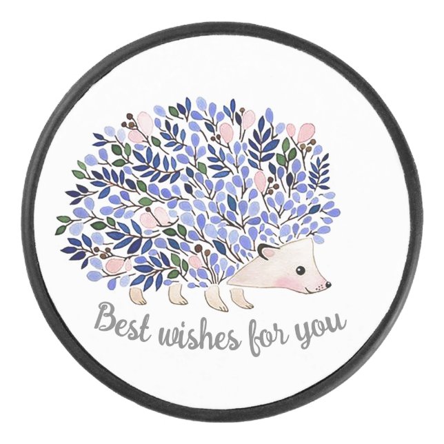 Igel Waldeland Eishockey Puck (Vorderseite)