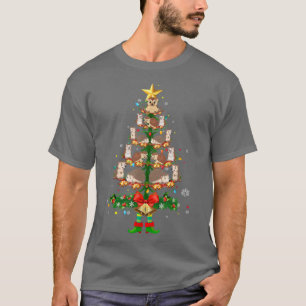 Igel Weihnachtsbaum Tier Lover Igel Weihnachten T-Shirt