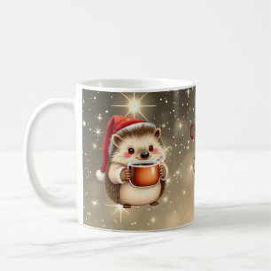 Igel-Weihnachtskaffee-Tasse Kaffeetasse