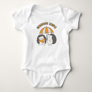 Igelpaar baby strampler