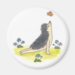 Igels-aufwärts Einfassungs-Hund Magnet