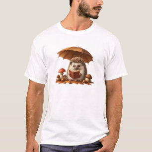 Igel's Book Club - Gemütliches Reading Animal T-Shirt