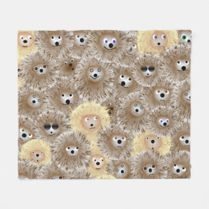 Igels-Fleece-Decke Fleecedecke
