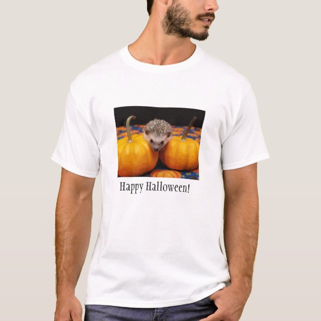 Igels-Halloween-Grüße T-Shirt (Vorderseite)