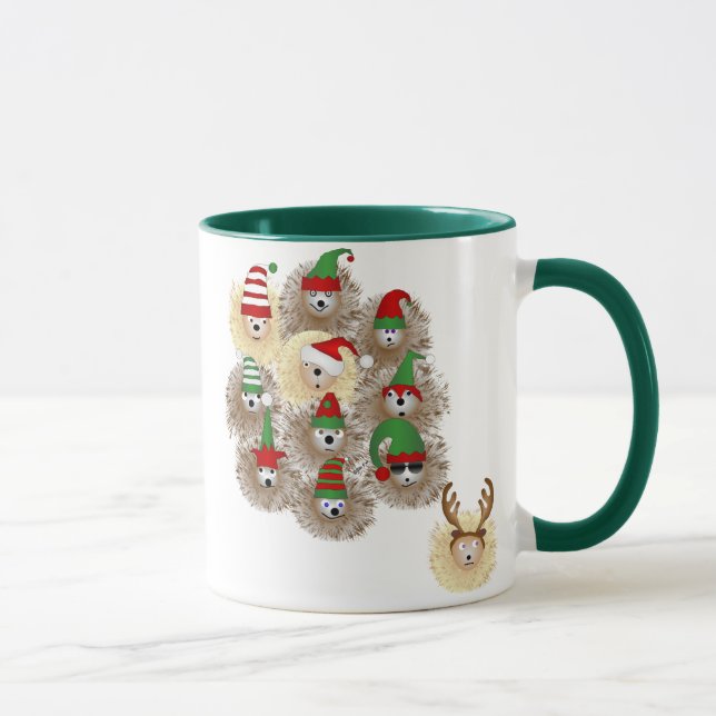Igels Holiday Party Tasse (Rechts)