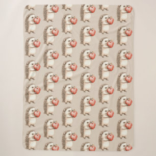Igels mit Herz Liebe Sherpadecke