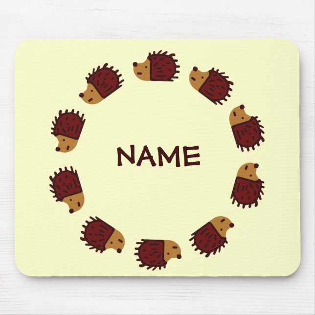 Igels-Überfahrt! Mousepad (Vorne)