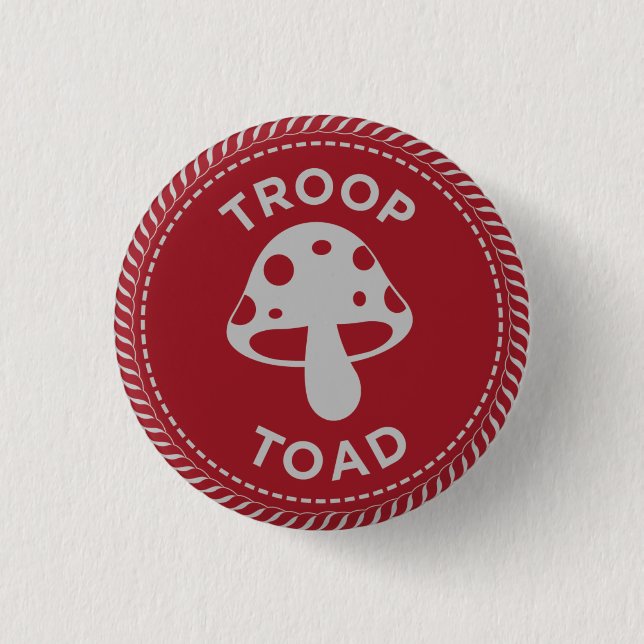IGGPPCamp 2022 Truppenstärke rot Button (Vorderseite)