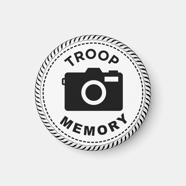 IGGPPCamp 2023 Troop Memory Magnet (Vorne)