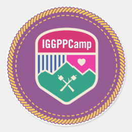 IGGPPCamp Abzeichen Sticker