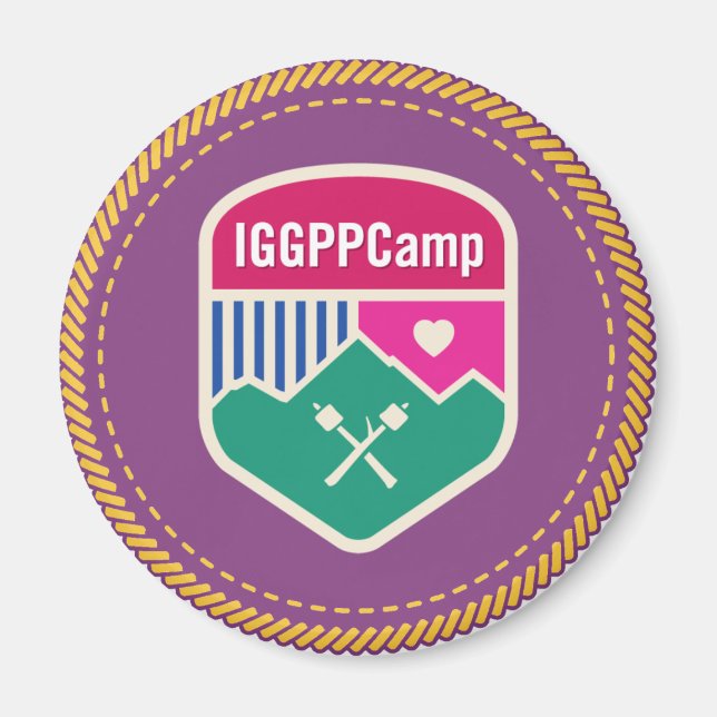 IGGPPCamp Magnet (Vorne)