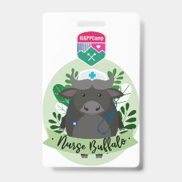 IGGPPCamp Nurse Buffalo Abzeichen Ausweis
