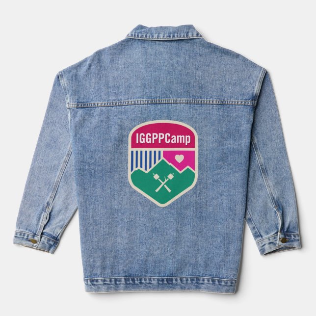 IGGPPCamp Pride Denim Jacket Jeansjacke (Rückseite)