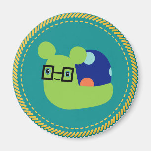 IGGPPCamp Snail Mascot Magnet