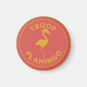 IGGPPCamp Troop Flamingo Magnet