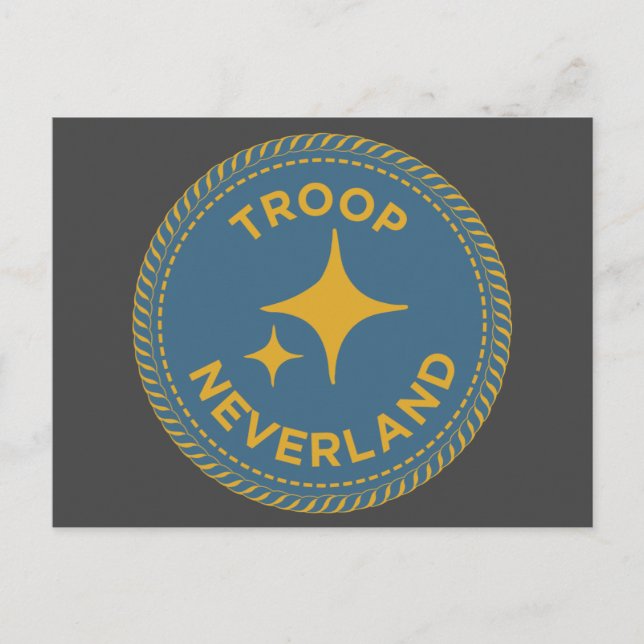IGGPPCamp-Truppe in Neverland Postkarte (Vorderseite)