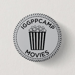 IGGPPCamp Uhr entlang Film-Abzeichen Button
