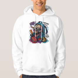IGITT! Hausaufgaben-Schädel-Hoodies Hoodie