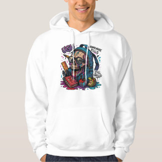 IGITT! Hausaufgaben-Schädel-Hoodies Hoodie
