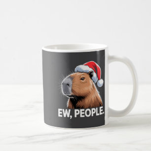 Igitt Leute Capybara Weihnachts Humor  Kaffeetasse