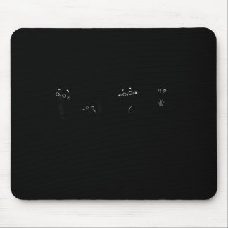 Igitt Leute Retro-Katze Lustiger Introvertierter V Mousepad
