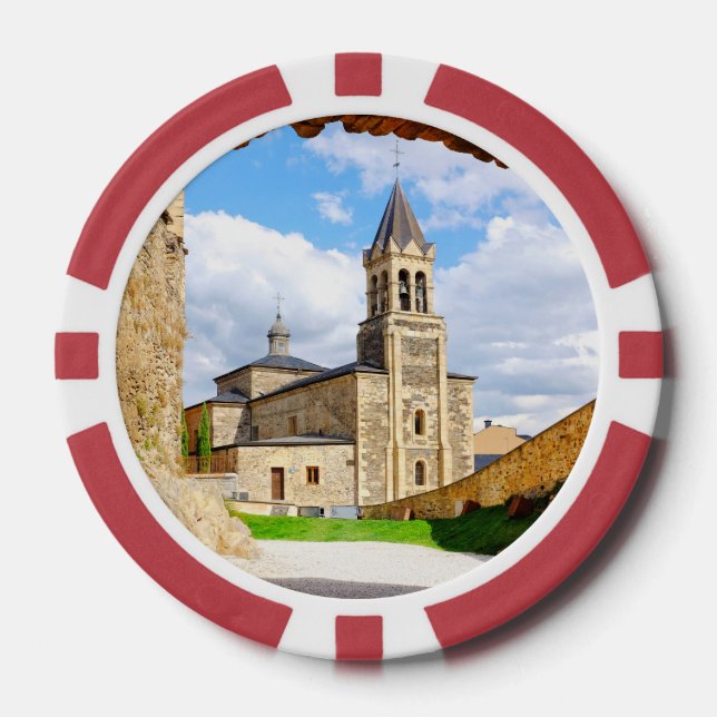 Iglesia de San Andrés Pokerchips (Vorderseite)