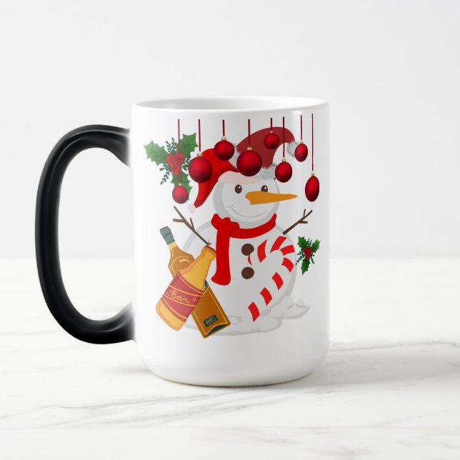 Iglu mit Bier - Funny Christmas Tasse Geschenk (Links)