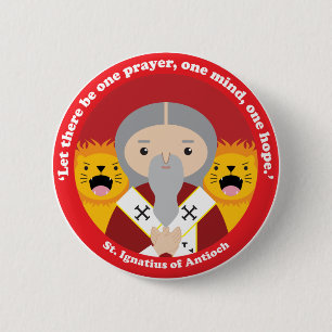 Ignatius von Antioch Button