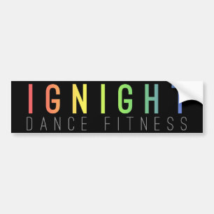 Ignight Tanz-Fitness-Autoaufkleber Autoaufkleber